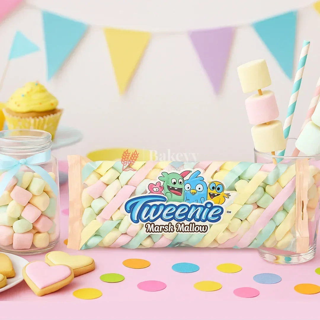 Tweenie Marsh Mellow Mix Colour | Soft & Fluffy | 100% Vegetarian - Bakeyy.com - India - Tweenie Marsh Mellow Mix Colour | Soft & Fluffy | 100% Vegetarian - Default Title