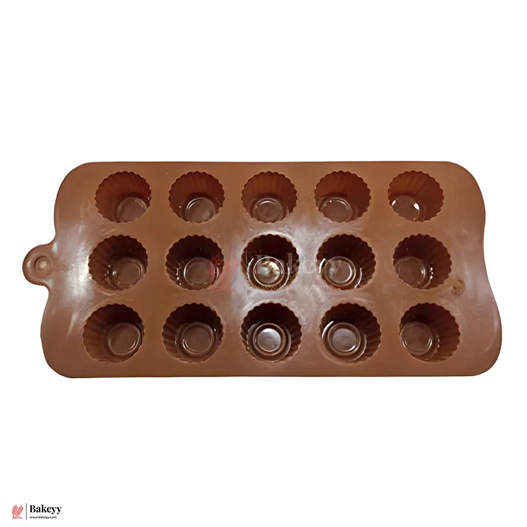 15-Cavity | Round BALL Shape | Silicone Chocolate & Candy Mould