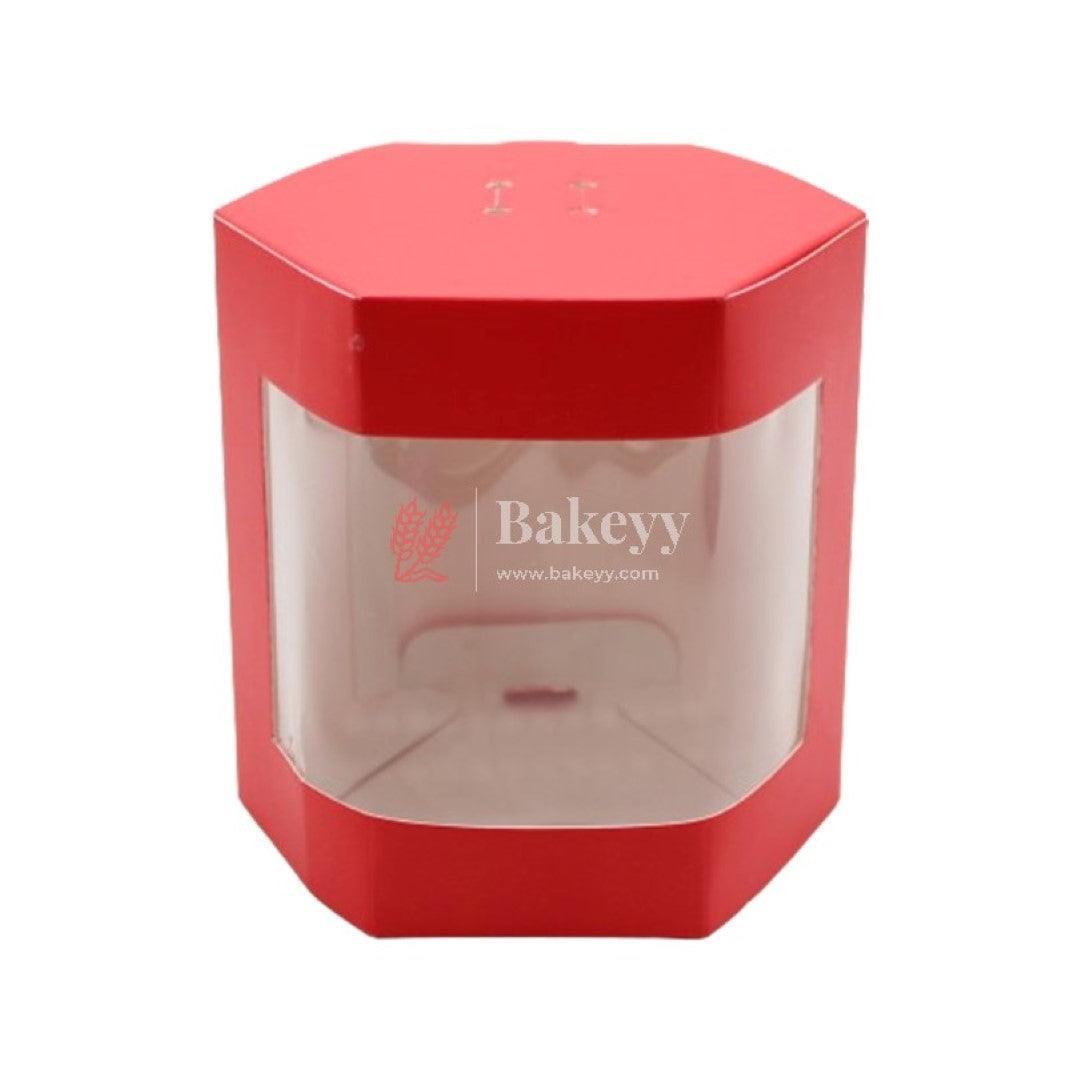 Gift Box | Pack Of 10 | Chocolate Packing Box | Return Gift Box | Red Colour - Bakeyy.com - India - Gift Box | Pack Of 10 | Chocolate Packing Box | Return Gift Box | Red Colour - Default Title