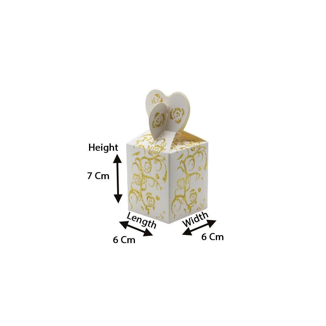gift-box-or-pack-of-10-or-chocolate-packing-box-or-return-gift-box-or-white-andamp-gold-colour-bakeyy-com-3 - Bakeyy.com