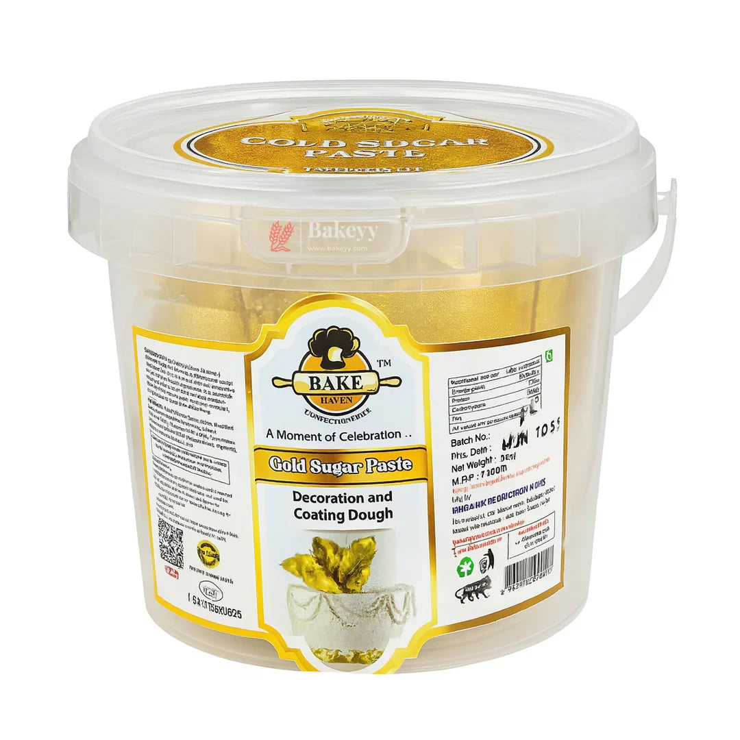 Bake Haven | Gold Sugar Paste | 1Kg