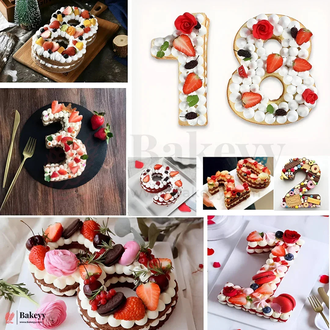 Silicone Number 8 Cake Mold – Non-Stick, Heat Resistant, Multipurpose Baking Mould (Pack Of 1) - Bakeyy.com - India - Silicone Number 8 Cake Mold – Non-Stick, Heat Resistant, Multipurpose Baking Mould (Pack Of 1) - Default Title