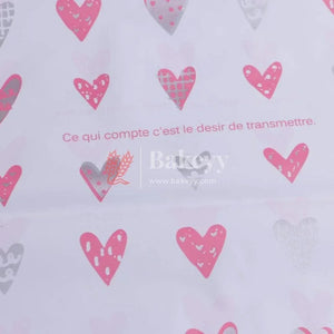 hearts-plastic-stand-up-treat-favor-bags-gift-wrapper-bags-for-candy-cookie-chocolate-or-pack-of-25-bakeyy-com-2 - Bakeyy.com