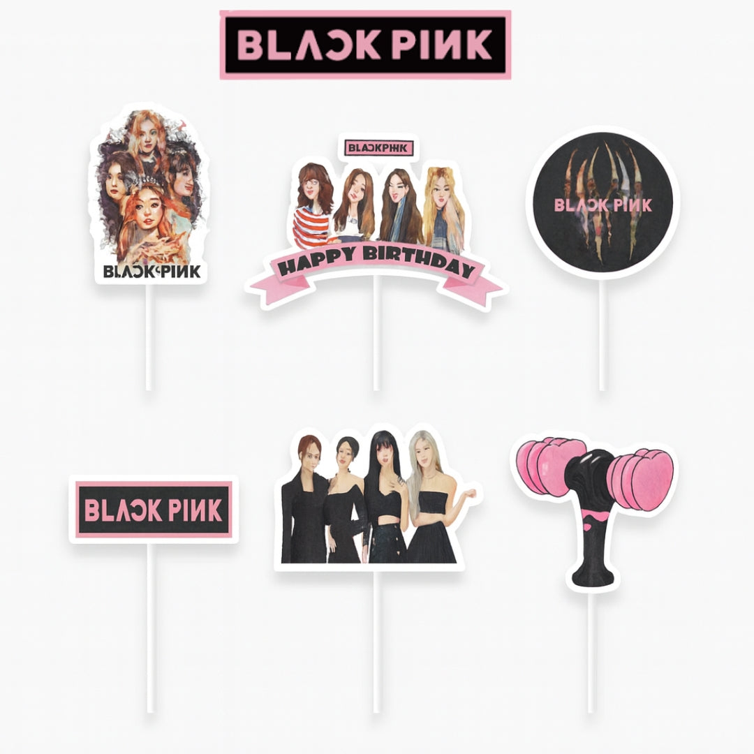 Hobbies & Lifestyle Cake Toppers | Fun Hobby-Themed Decor Picks | Assorted Adult Theme Pack | Pack of 6