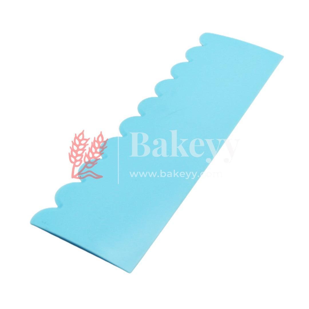 Plastic Scraper Cake Cutter, Chopper, Smoother Icing - Bakeyy.com - India - Plastic Scraper Cake Cutter, Chopper, Smoother Icing - Default Title