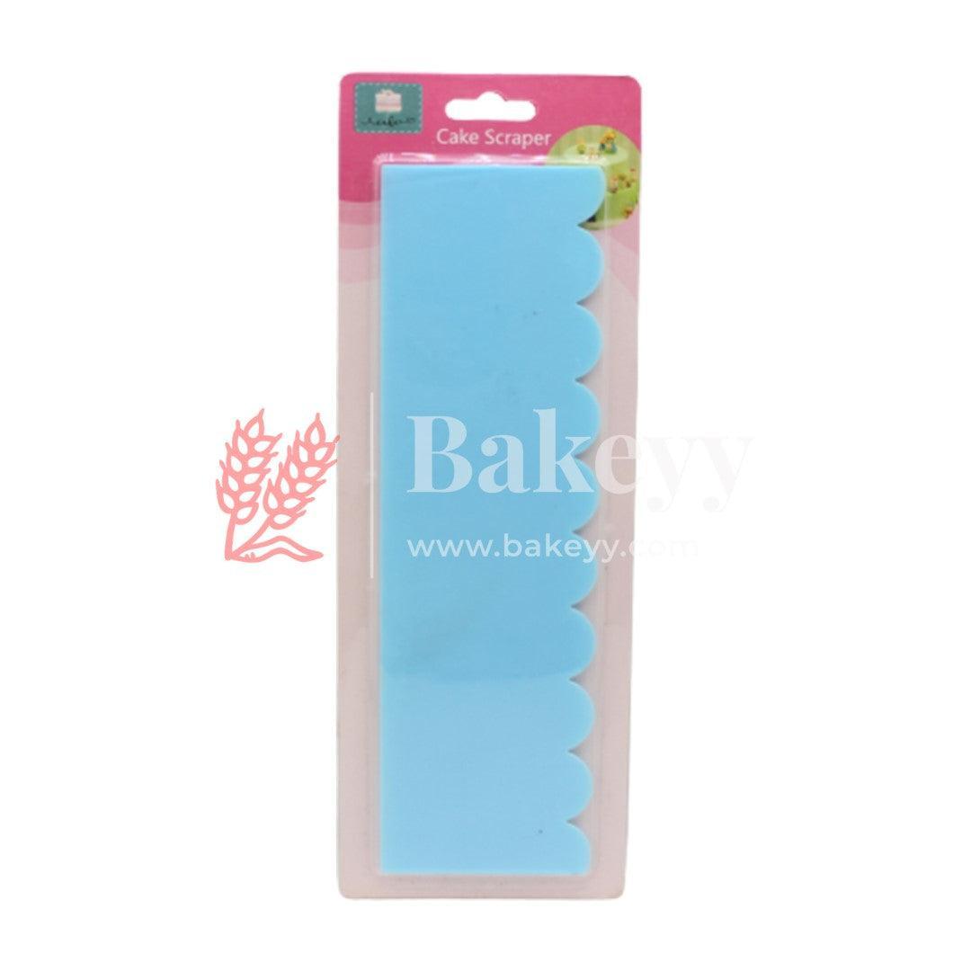 Plastic Scraper Cake Cutter, Chopper, Smoother Icing - Bakeyy.com - India - Plastic Scraper Cake Cutter, Chopper, Smoother Icing - Default Title