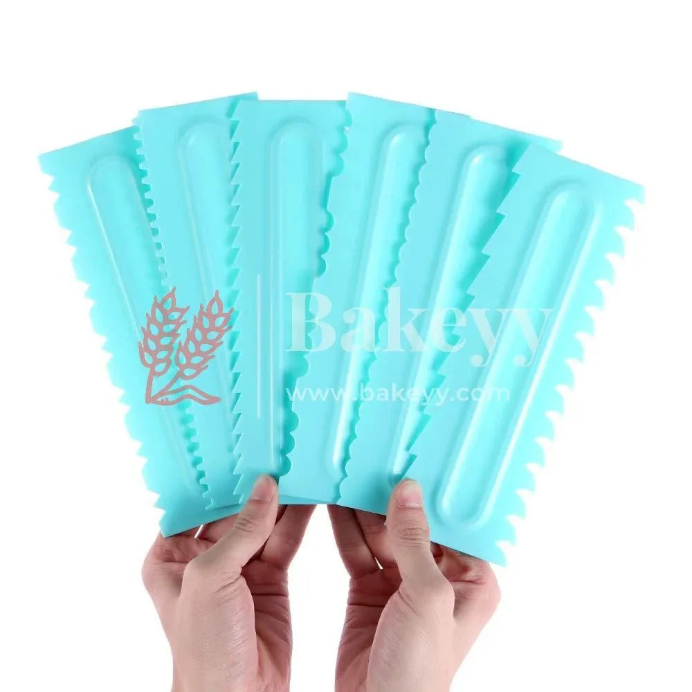 Plastic Scraper Cake Cutter, Chopper, Smoother Icing - Bakeyy.com - India - Plastic Scraper Cake Cutter, Chopper, Smoother Icing - Default Title