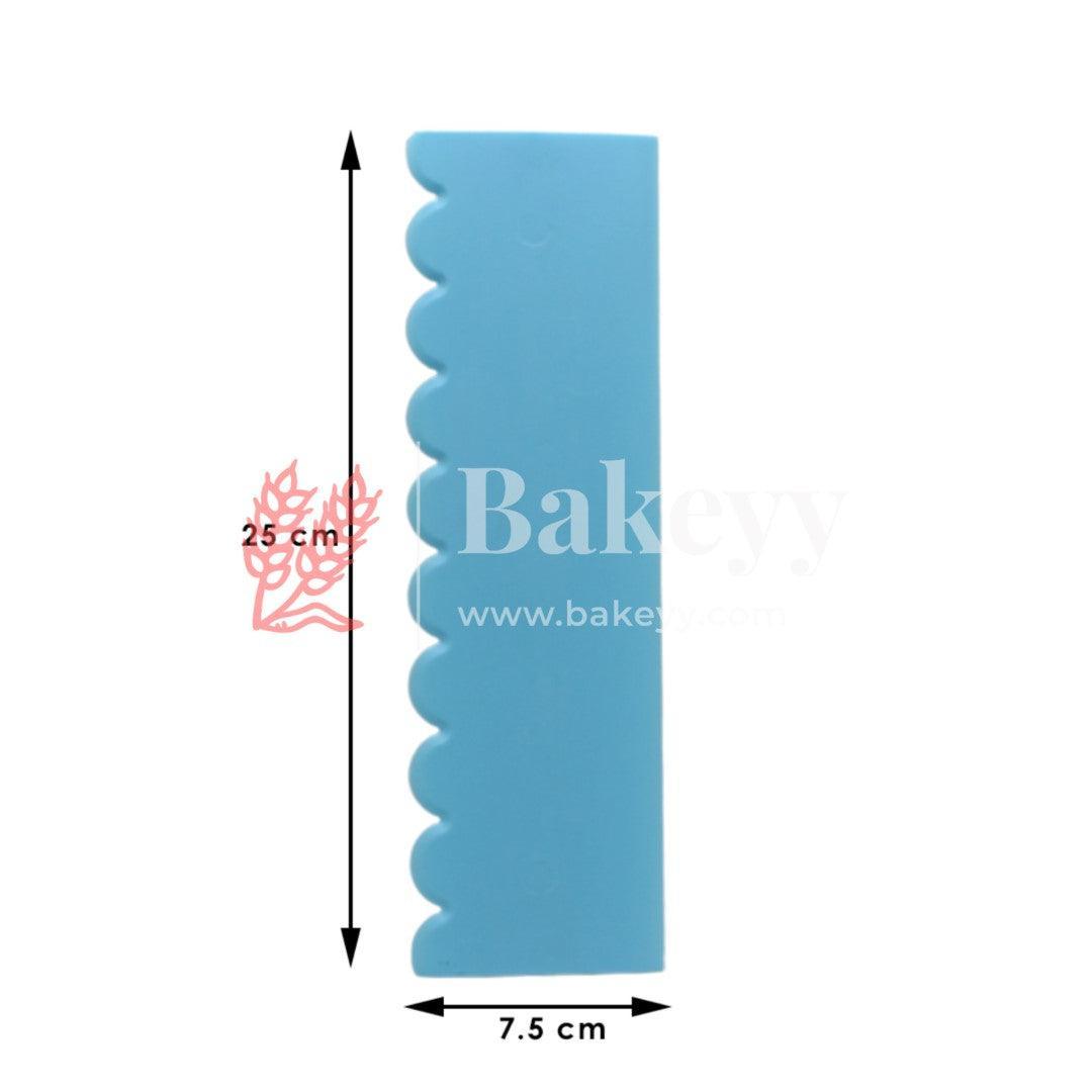Plastic Scraper Cake Cutter, Chopper, Smoother Icing - Bakeyy.com - India - Plastic Scraper Cake Cutter, Chopper, Smoother Icing - Default Title