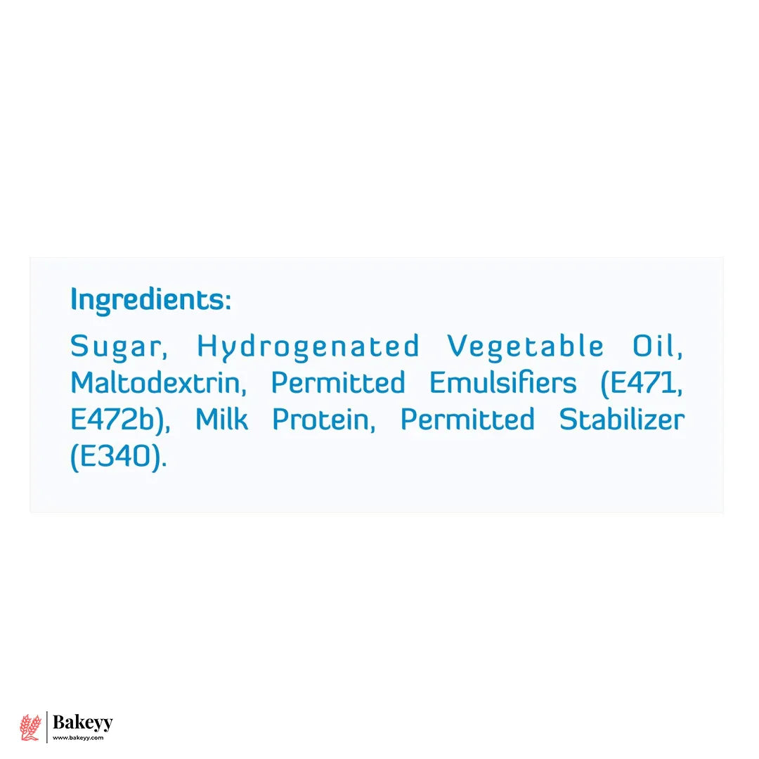 BakersWhip Whipping Cream Powder | Instant Whip Topping for Cakes, Pastries & Desserts – 450g