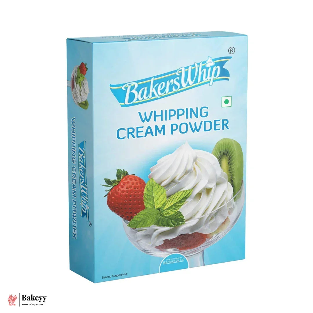 BakersWhip Whipping Cream Powder | Instant Whip Topping for Cakes, Pastries & Desserts – 450g - Bakeyy.com - India - BakersWhip Whipping Cream Powder | Instant Whip Topping for Cakes, Pastries & Desserts – 450g - Default Title