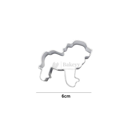 Cookie - Biscuit Cutter - Lion Shape - Biscuit Mould - Aluminium - 1 Piece - Bakeyy.com - India - Cookie - Biscuit Cutter - Lion Shape - Biscuit Mould - Aluminium - 1 Piece - Default Title