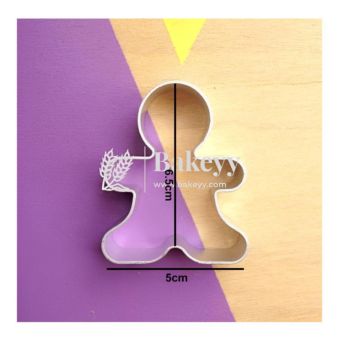Cookie - Biscuit Cutter - Human Shape - Biscuit Mould - Aluminium - 1 Piece - Bakeyy.com - India - Cookie - Biscuit Cutter - Human Shape - Biscuit Mould - Aluminium - 1 Piece - Default Title