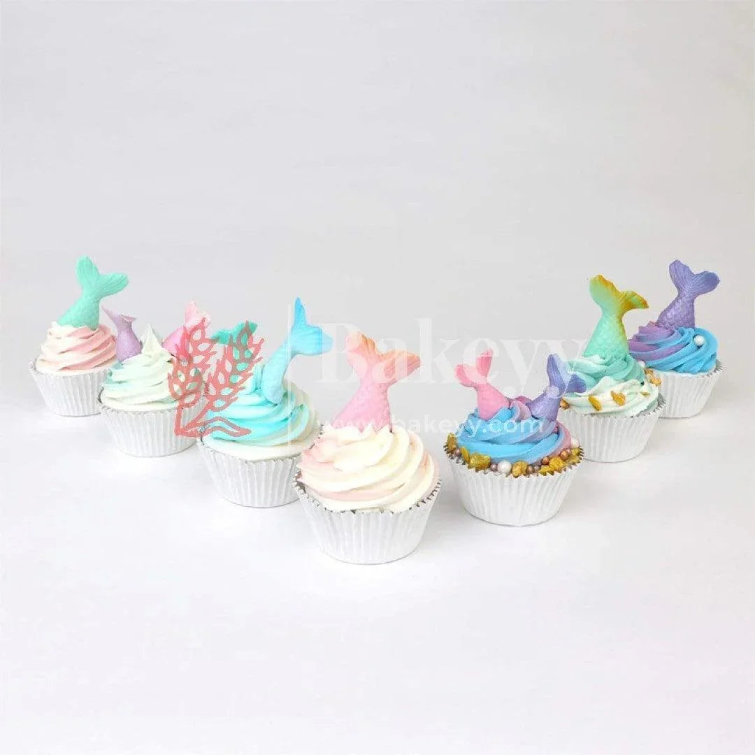 Fish Tail Shaped Mold for Cake Decorating, Small & Large Sizes, Set of 2 - Bakeyy.com - India - Fish Tail Shaped Mold for Cake Decorating, Small & Large Sizes, Set of 2 - Default Title