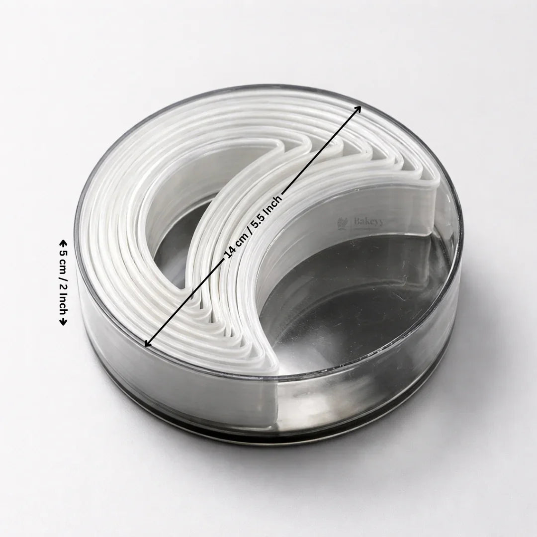 Nested Cookie Cutter Set | Assorted Sizes | Baking & Fondant Cutter | Pack of 1 - Bakeyy.com - India - Nested Cookie Cutter Set | Assorted Sizes | Baking & Fondant Cutter | Pack of 1 - Default Title 140.00