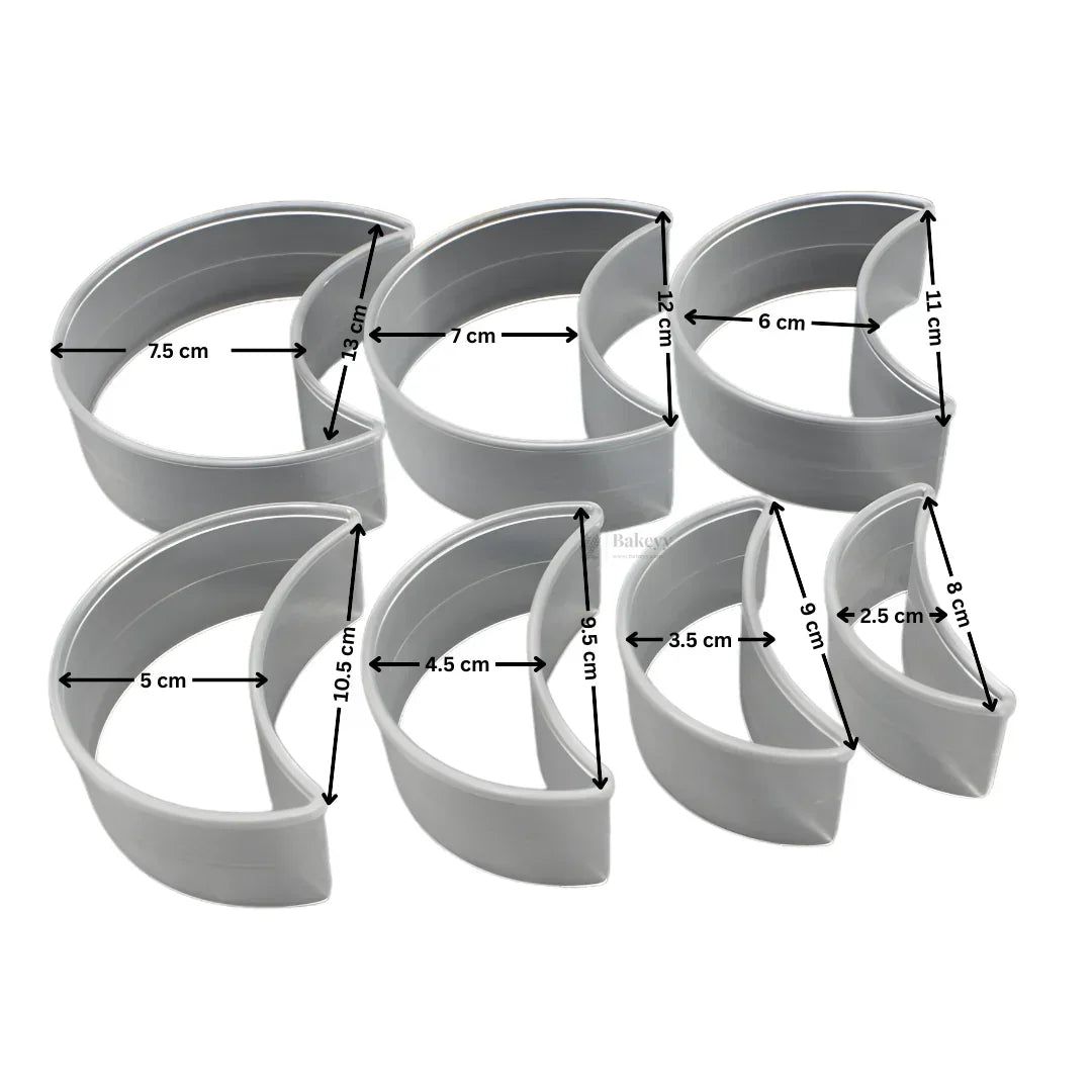 Nested Cookie Cutter Set | Assorted Sizes | Baking & Fondant Cutter | Pack of 1 - Bakeyy.com - India - Nested Cookie Cutter Set | Assorted Sizes | Baking & Fondant Cutter | Pack of 1 - Default Title 140.00