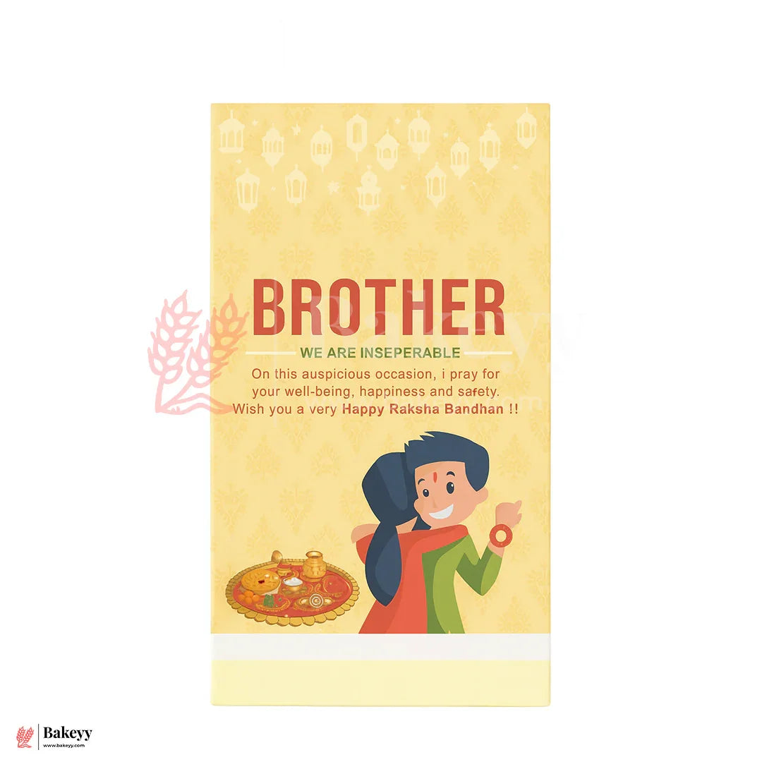 Raksha Bandhan Bar Box (D3)-Pack Of 10 - Bakeyy.com - India - Raksha Bandhan Bar Box (D3)-Pack Of 10 - Default Title
