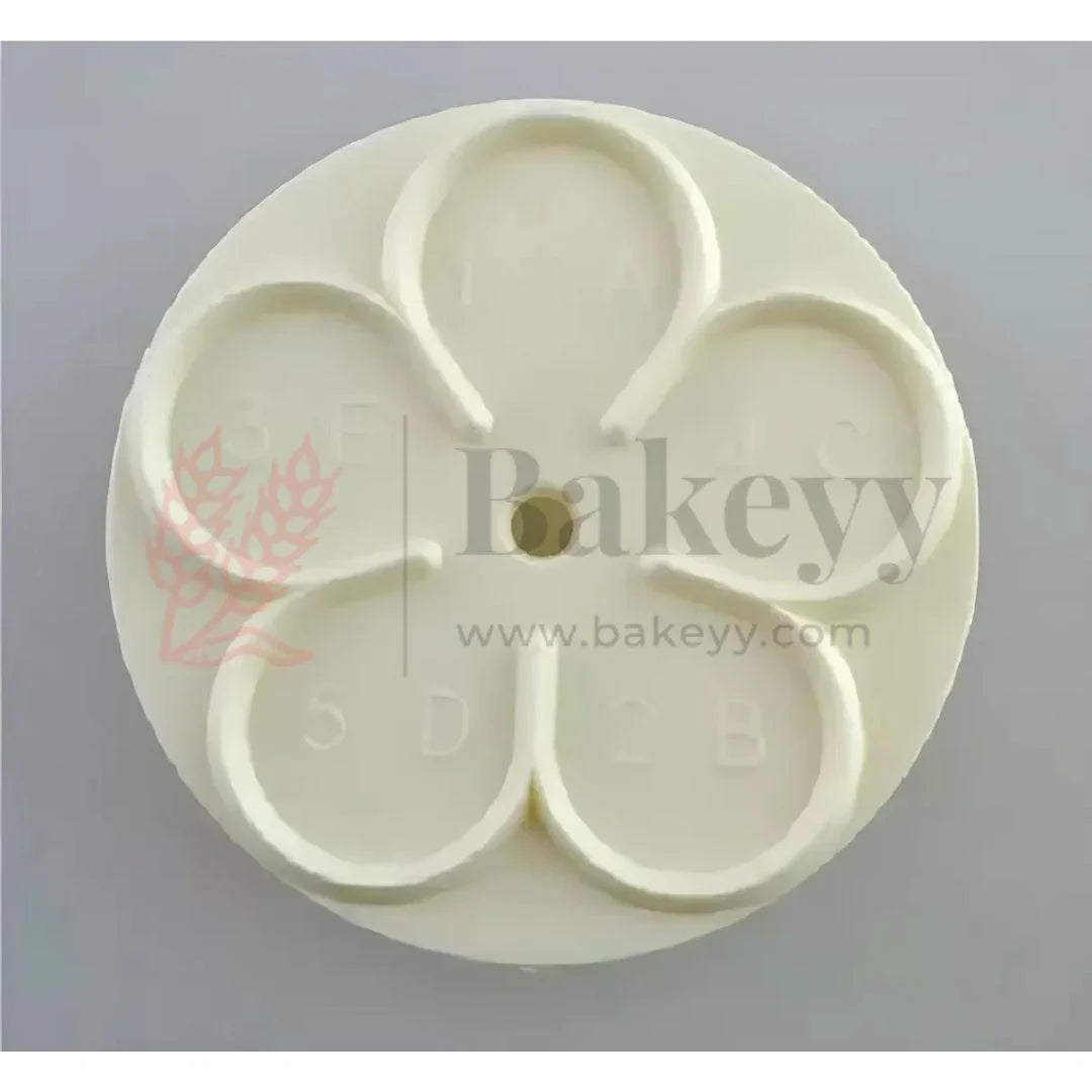 Rose Flower Plunger Cutter| Fondant Cutter| Perfect for Fondant Decoration, DIY Art Projects| 1 Piece - Bakeyy.com - India - Rose Flower Plunger Cutter| Fondant Cutter| Perfect for Fondant Decoration, DIY Art Projects| 1 Piece - Default Title
