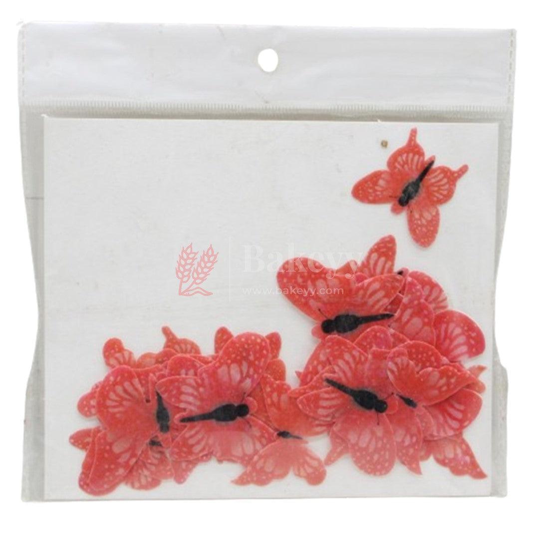 Pre-Cut Fancy Wafer Decor | Edible | Butterfly - Bakeyy.com - India - Pre-Cut Fancy Wafer Decor | Edible | Butterfly - Default Title