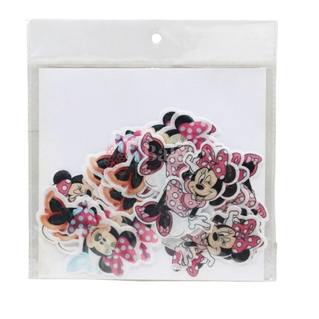 Pre-Cut Fancy Wafer Decor | Edible | Minnie - Bakeyy.com - India - Pre-Cut Fancy Wafer Decor | Edible | Minnie - Default Title