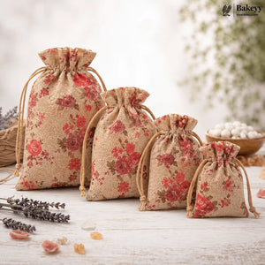 printed_jute_potli_bag_hero_image_bakeyy - Bakeyy.com