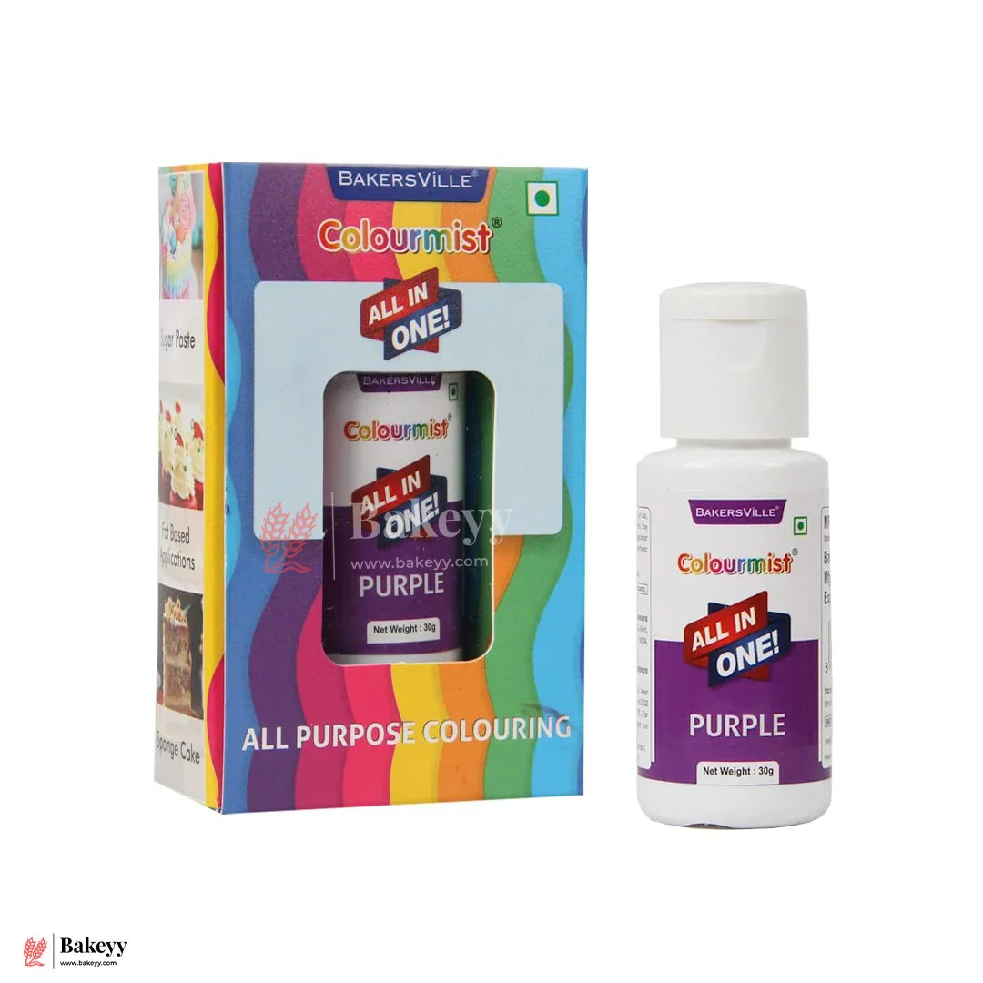 Colourmist Purple | All-in-One Edible Food Colour - 30ml