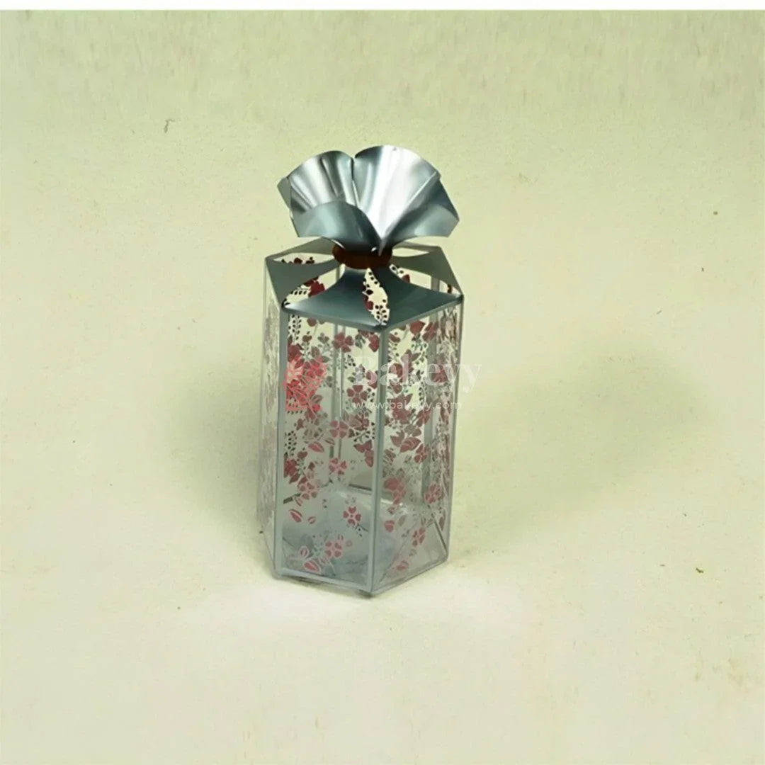 PVC Chocolate Box | Gift Box | Goodie Box | Kareena F-123 | pack of 10 - Bakeyy.com - India - PVC Chocolate Box | Gift Box | Goodie Box | Kareena F-123 | pack of 10 - Default Title