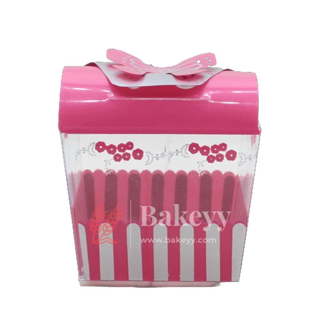 PVC Chocolate Box | Gift Box | Goodie Box | Kareena F-203 - Bakeyy.com - India - PVC Chocolate Box | Gift Box | Goodie Box | Kareena F-203 - Pack Of 10pc / 3923