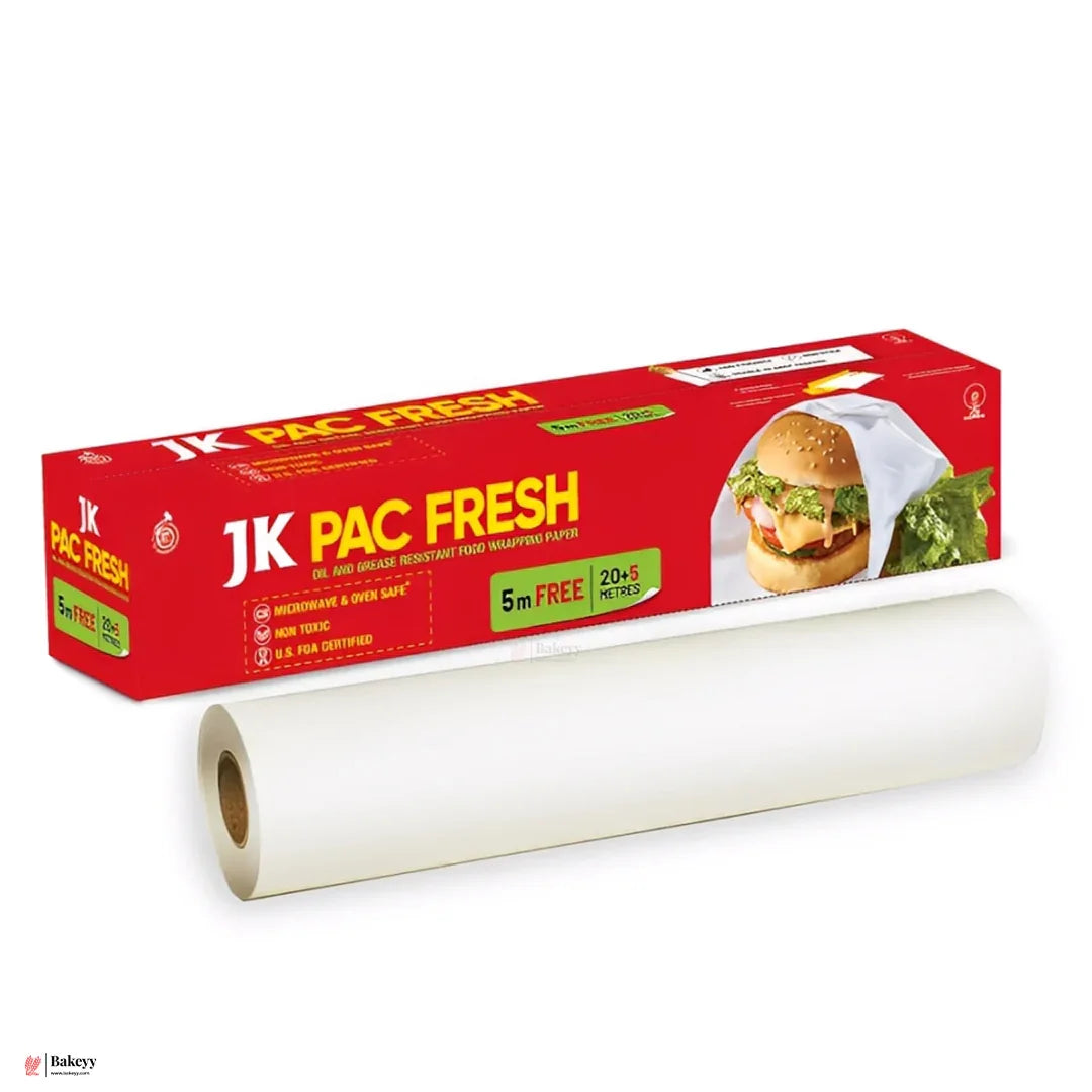 JK Pac Fresh Food Wrapping Paper Roll – 25 Meters (20+5m Free)
