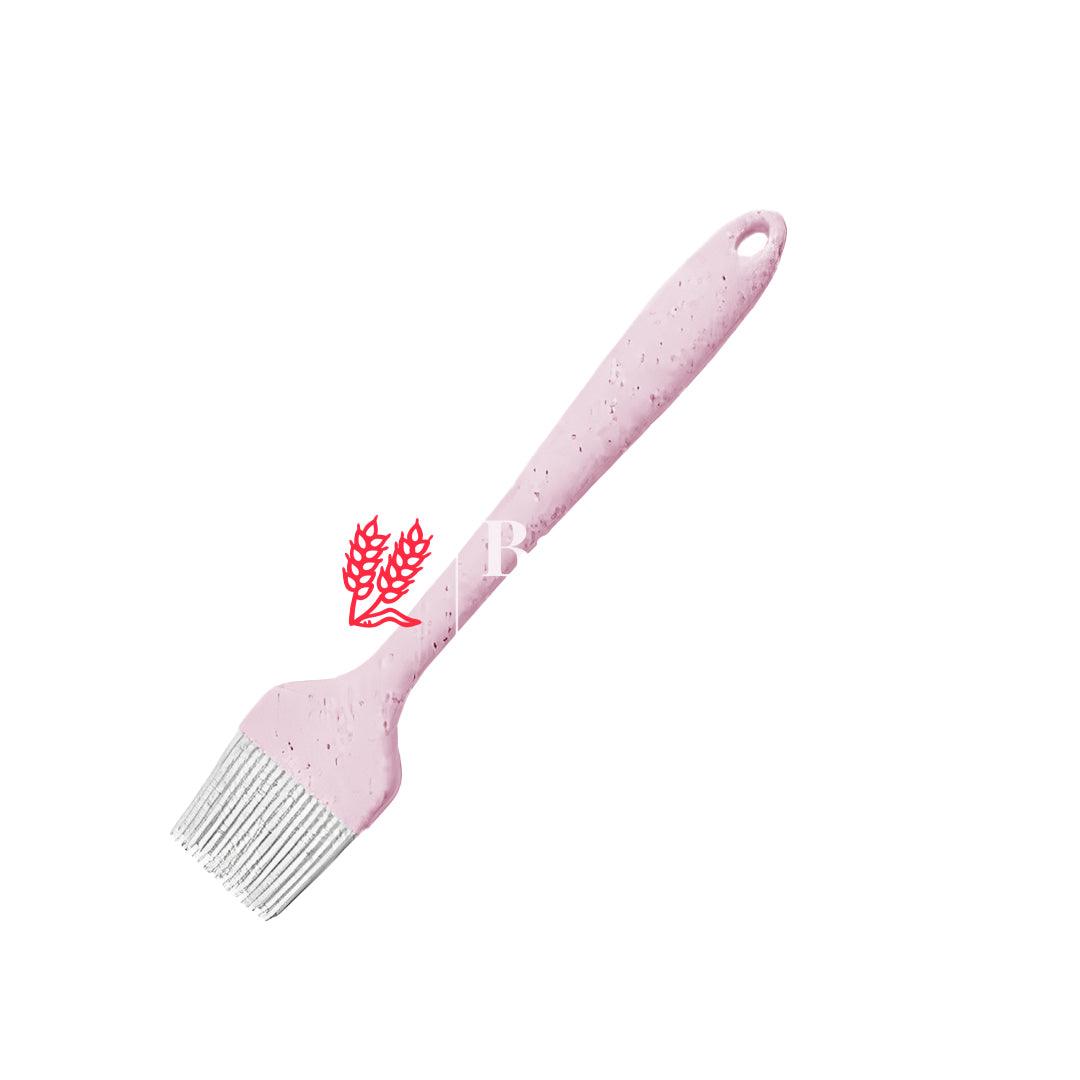 26x4.5cm | Dotted Silicone Spatula For Cooking Cake | Big Silicone Cooking Bakeware Bread Pastry Oil Basting Brush DIY Baking Tool - Bakeyy.com - India - 26x4.5cm | Dotted Silicone Spatula For Cooking Cake | Big Silicone Cooking Bakeware Bread Pastry Oil Basting Brush DIY Baking Tool - Pink