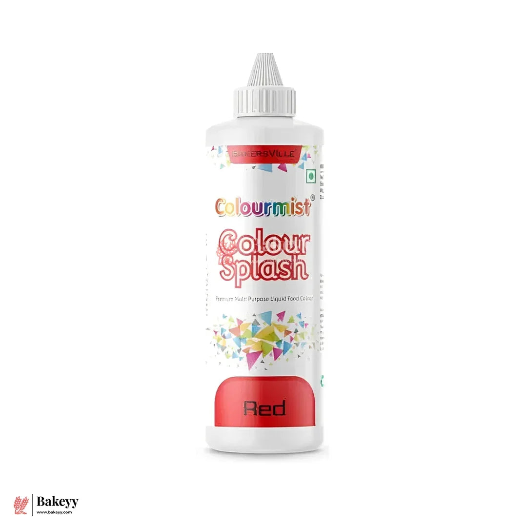 Colourmist Red Liquid Food Color – Premium Edible Gel for Cakes, Desserts & Frosting - Bakeyy.com - India - Colourmist Red Liquid Food Color – Premium Edible Gel for Cakes, Desserts & Frosting - Default Title