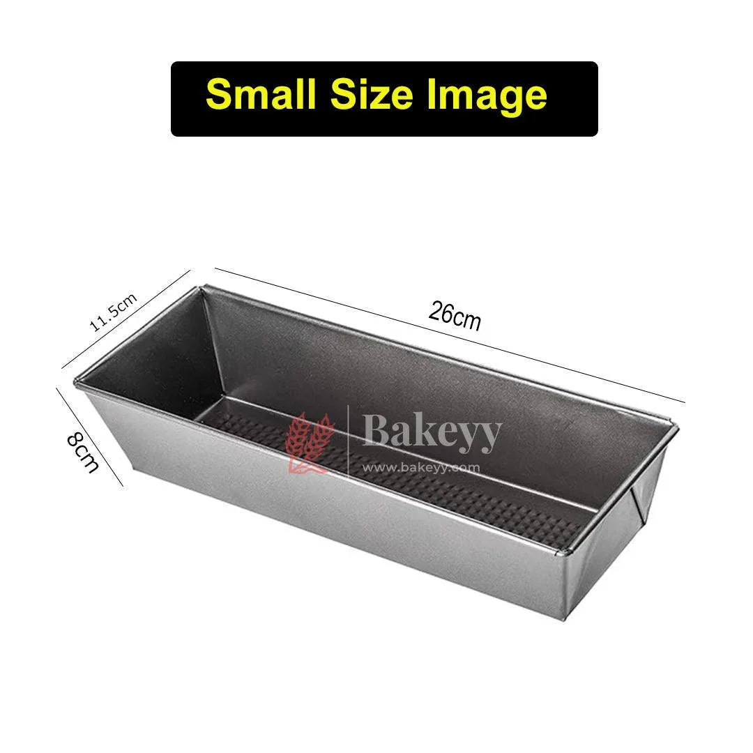 Non-Stick Baking Pan | Oblong Cake Pan | Steel Rectangular Baking Mold | Tray for Cake| Brownie | Bakeware | Easy to Clean | Optimal Heat Conduction - Bakeyy.com - India - Non-Stick Baking Pan | Oblong Cake Pan | Steel Rectangular Baking Mold | Tray for Cake| Brownie | Bakeware | Easy to Clean | Optimal Heat Conduction - Small