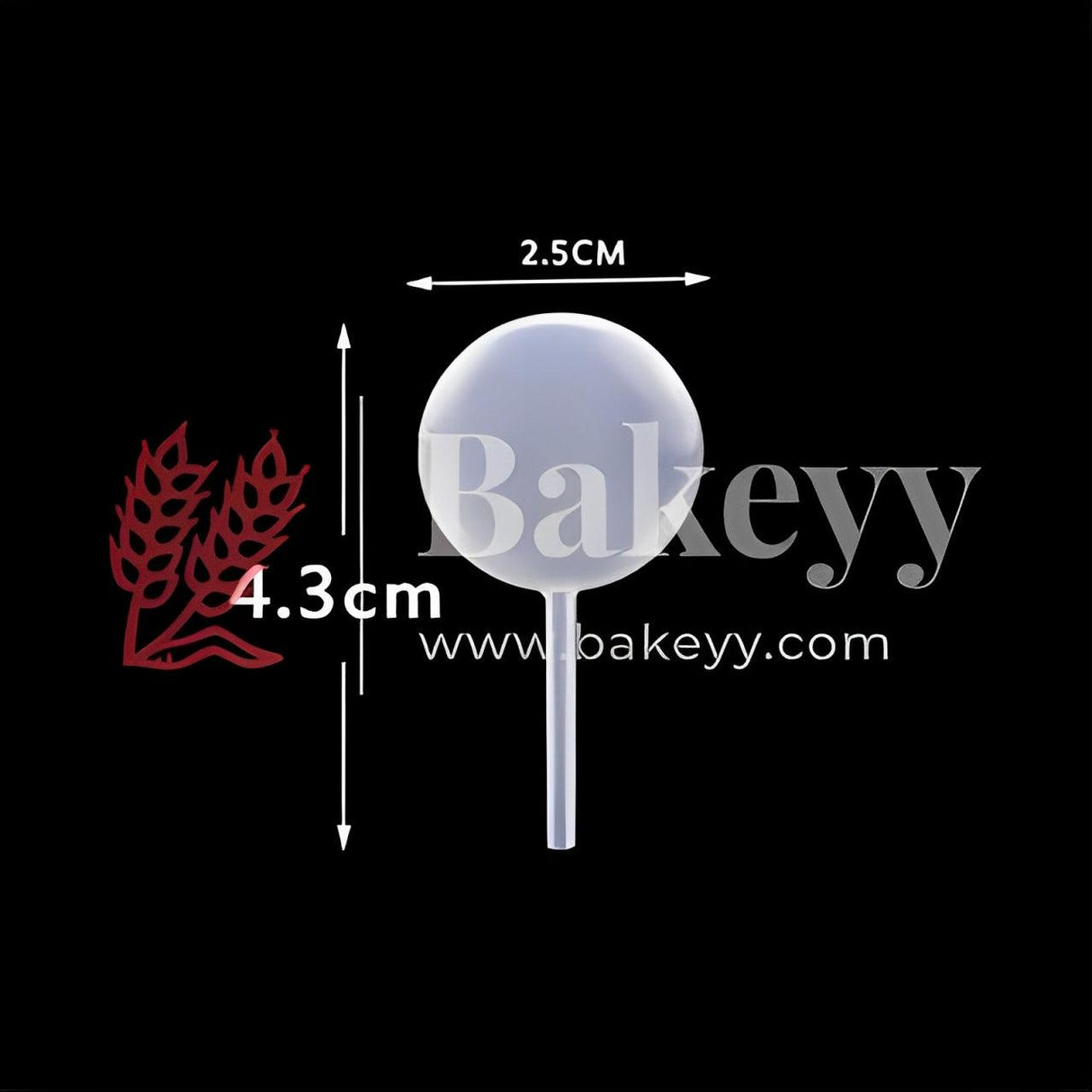 Round Shape Disposable Pipettes Liquid Dropper Pipette Liquid Injector for Cupcakes, Chocolate, Strawberries, Ice Cream| Pack of 50 - Bakeyy.com - India - Round Shape Disposable Pipettes Liquid Dropper Pipette Liquid Injector for Cupcakes, Chocolate, Strawberries, Ice Cream| Pack of 50 - Default Title
