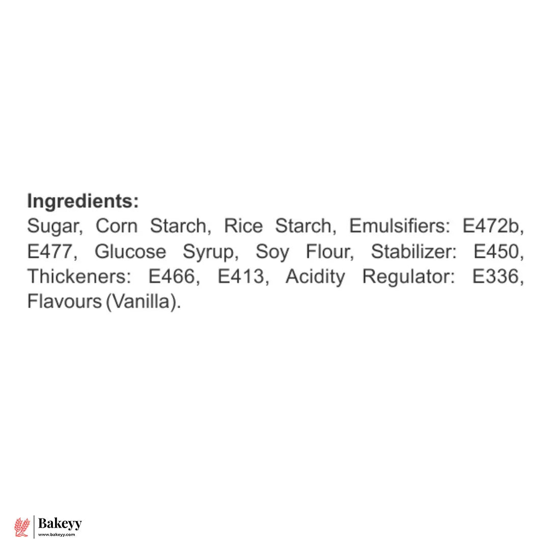 BakersWhip Royal Icing Mix – 100% Veg | Ready-to-Use Icing Powder - 450grams