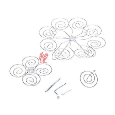 Detachable 3 Layers Iron Cake Stand 13 Cupcake Holder Cup Tray Table Decoration for Party Wedding Birthday Displays Tower - Bakeyy.com - India - Detachable 3 Layers Iron Cake Stand 13 Cupcake Holder Cup Tray Table Decoration for Party Wedding Birthday Displays Tower - Default Title