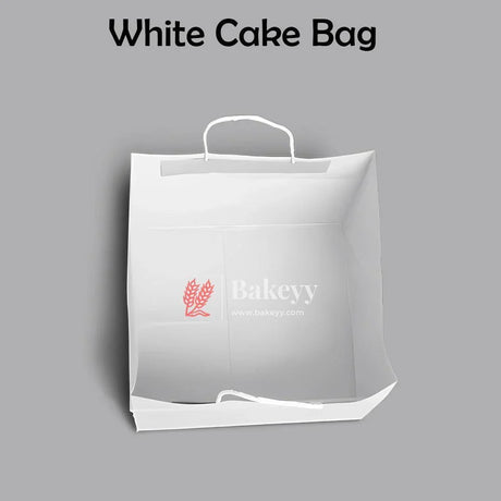 12 Inch/30.5 Cm |2kg| Paper Cake Bag| White Bag | Carry Bag for Sweets, Chocolates, Gifts| Pack of 50 - Bakeyy.com - India - 12 Inch/30.5 Cm |2kg| Paper Cake Bag| White Bag | Carry Bag for Sweets, Chocolates, Gifts| Pack of 50 - Pack of 50 / 12" Cake Bag