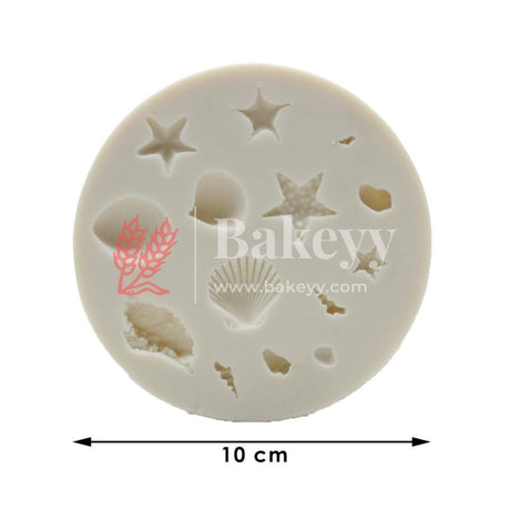 Sea Shore Fondant Mould - Bakeyy.com - India - Sea Shore Fondant Mould - Default Title
