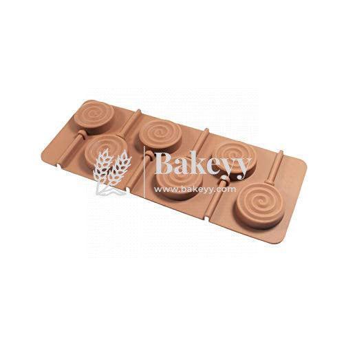 Silicone Circular Loop Shape Lollipop Mould - Bakeyy.com - India - Silicone Circular Loop Shape Lollipop Mould - Default Title