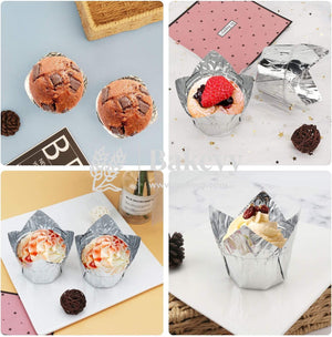silver-tulip-cup-or-pack-of-50-or-muffin-cup-or-cupcake-liners-bakeyy-com-5 - Bakeyy.com