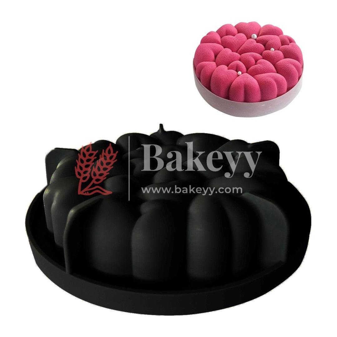 Small Heart Silicone Mould | Cake Mould Fondant Decorating Cake - Bakeyy.com - India - Small Heart Silicone Mould | Cake Mould Fondant Decorating Cake - Default Title