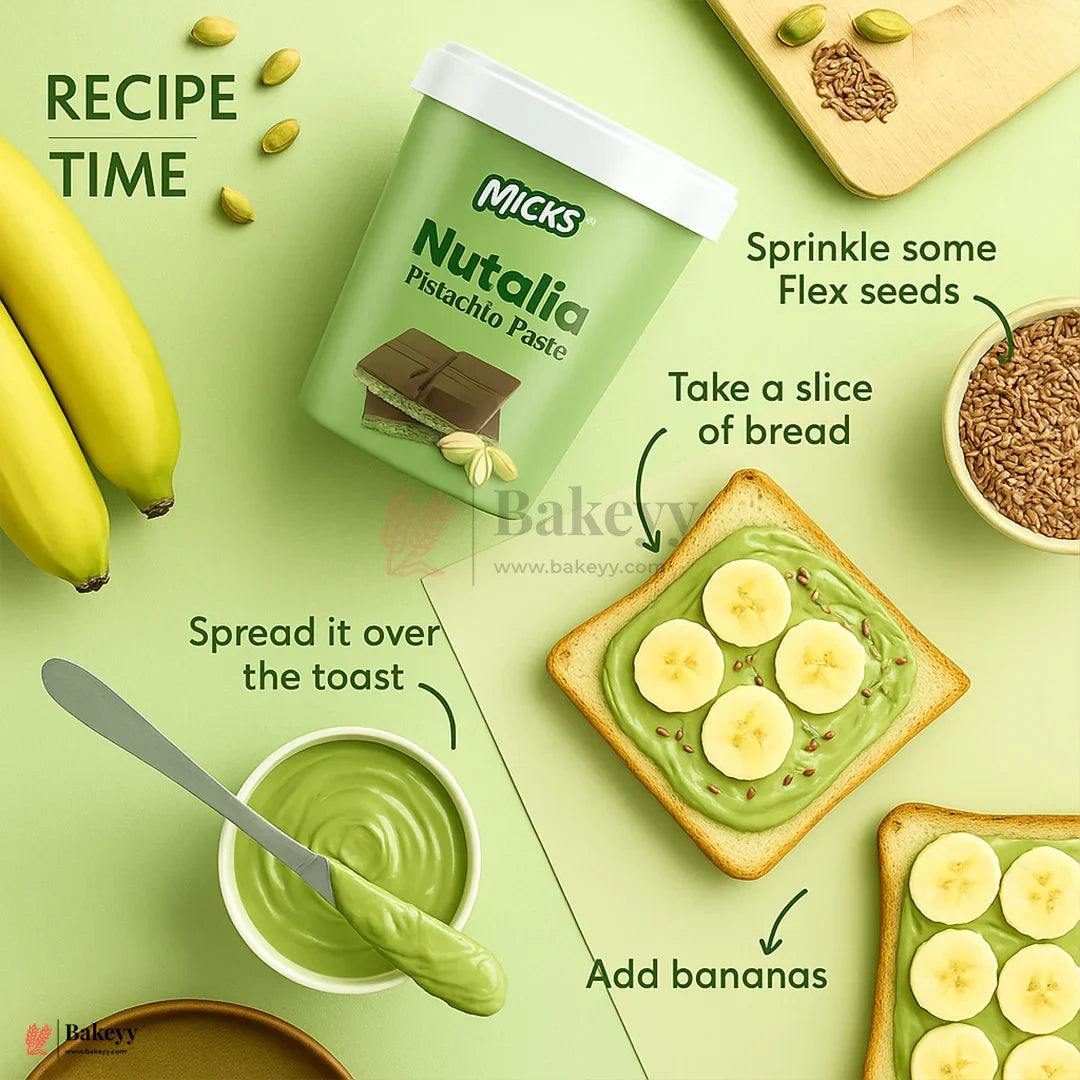 Micks Nutalia Pistachio Paste - 1 Kg