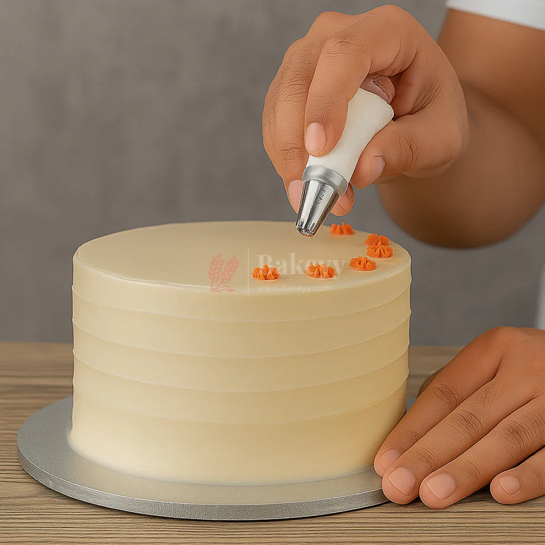 Small Nozzle No. 21 – Stainless Steel Piping Tip for Cake Decoration