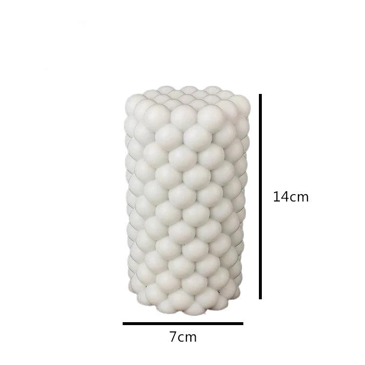 Bubble Pillar Candals Silicone Mould | Cake Mould Fondant Decorating Cake - Bakeyy.com - India - Bubble Pillar Candals Silicone Mould | Cake Mould Fondant Decorating Cake - Default Title