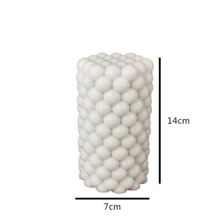 Bubble Pillar Candals Silicone Mould | Cake Mould Fondant Decorating Cake - Bakeyy.com - India - Bubble Pillar Candals Silicone Mould | Cake Mould Fondant Decorating Cake - Default Title