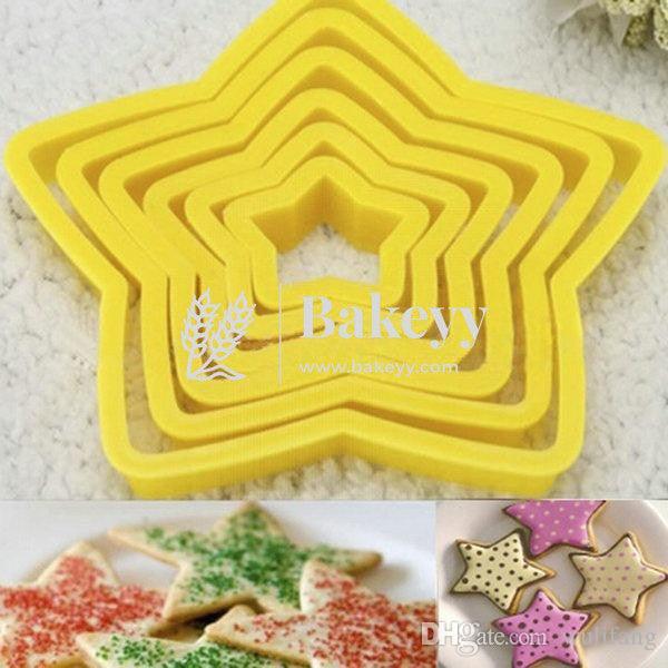 Star | Tree | Cookie Cutter | Set Of 6 - Bakeyy.com - India - Star | Tree | Cookie Cutter | Set Of 6 - Default Title