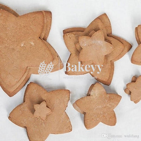 Star | Tree | Cookie Cutter | Set Of 6 - Bakeyy.com - India - Star | Tree | Cookie Cutter | Set Of 6 - Default Title