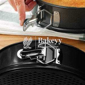 tin-cake-mould-mould-round-shape-making-tray-or-3-pieces-or-black-or-non-stick-bakeyy-com-4 - Bakeyy.com
