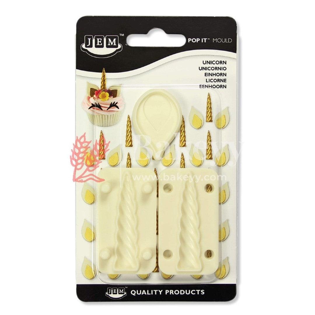 Unicorn Shaped Mold for Cake Decorating, Small & Large Sizes, Set of 2 - Bakeyy.com - India - Unicorn Shaped Mold for Cake Decorating, Small & Large Sizes, Set of 2 - Default Title
