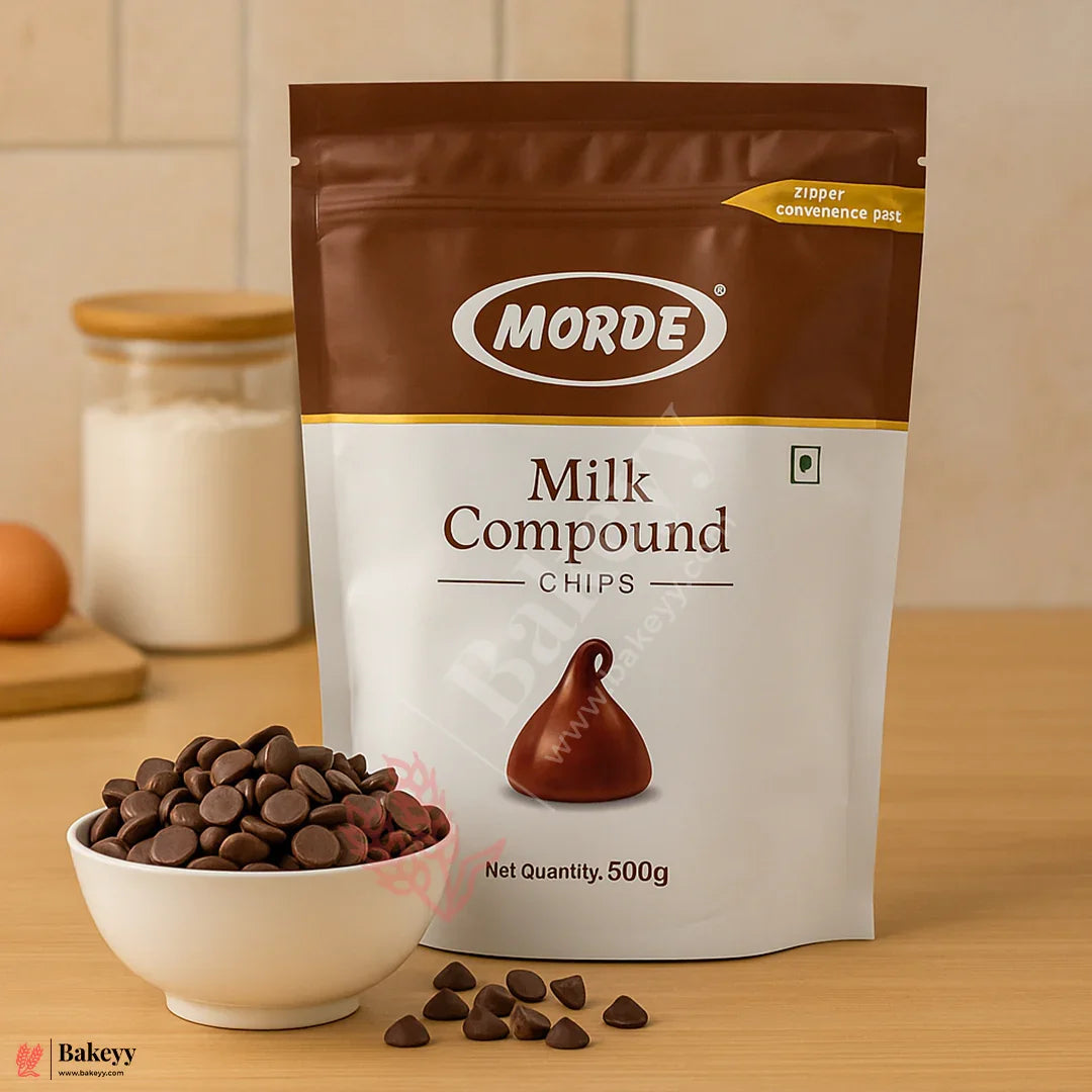 Morde Milk Compound Chips – 500g