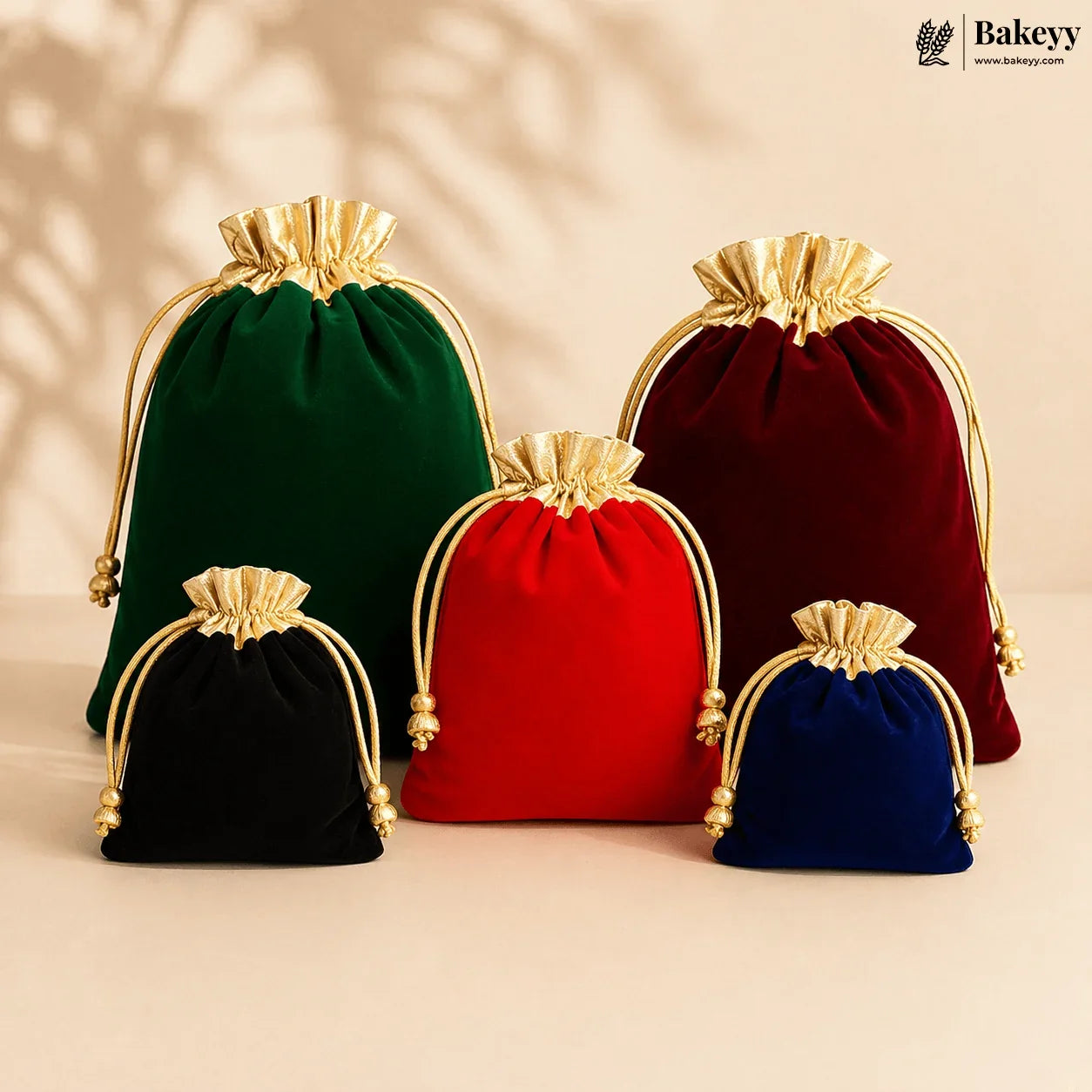 velvet_potli_bags_bakeyy - Bakeyy.com