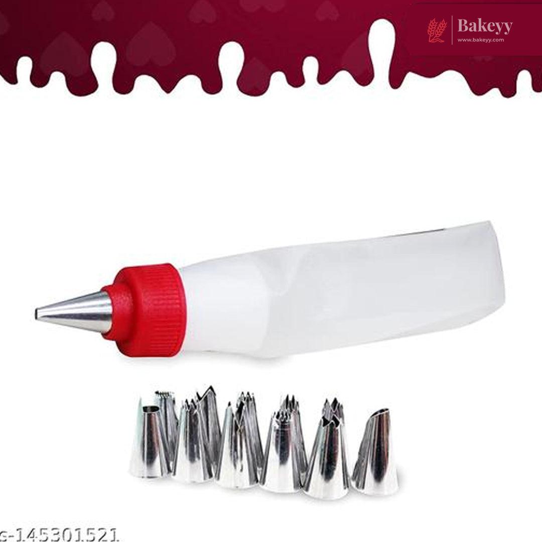 5 Pcs Stainless Steel Icing Nozzle Tips | - Bakeyy.com - India - 5 Pcs Stainless Steel Icing Nozzle Tips | - Default Title